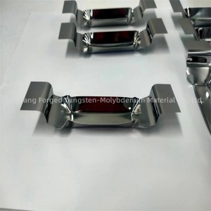 High Purity Tungsten Folds Boat Tungsten Evaporation Boat